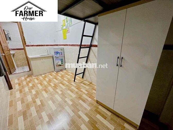 PHÒNG TRỌ SINH VIÊN BAN CÔNG GIÁ MỀM - THANG MÁY CÁCH Y DƯỢC, UEH 1km