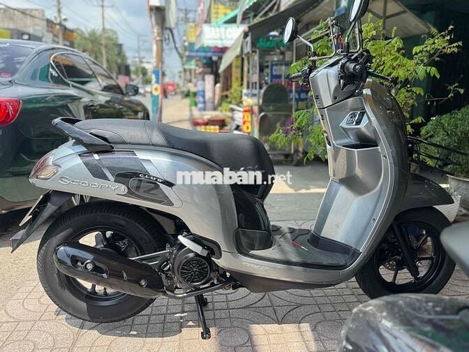 Honda Scoopy Thái 2017 Bạc