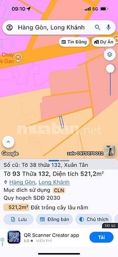 BÁN ĐẤT GIÁ TỐT LONG KHÁNH – ĐẦU TƯ SINH LỜI NGAY