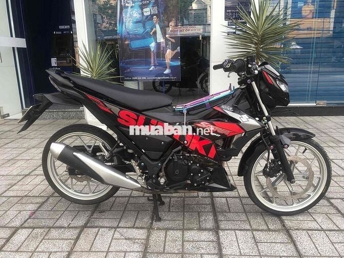 Suzuki Satria F150 2019 Đỏ Đen Máy Zin Êm