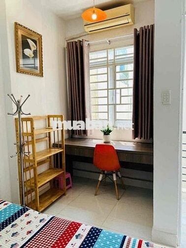 Cho thuê căn studio ban công full nt mới ở Điện Biên Phủ Bàn Cờ Q10