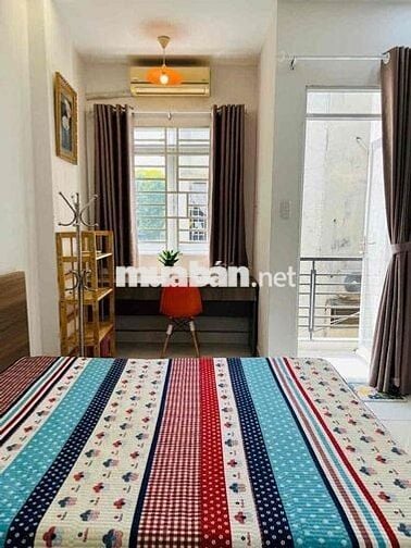 Cho thuê căn studio ban công full nt mới ở Điện Biên Phủ Bàn Cờ Q10