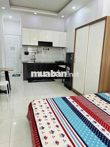 Cho thuê căn studio ban công full nt mới ở Điện Biên Phủ Bàn Cờ Q10