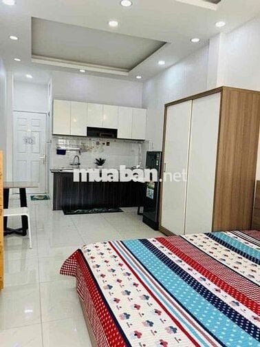 Cho thuê căn studio ban công full nt mới ở Điện Biên Phủ Bàn Cờ Q10