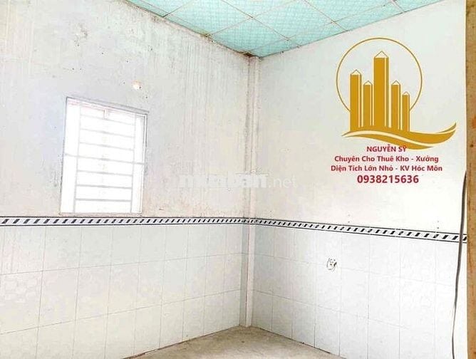 🏡 CHO THUÊ NHÀ + KHO MẶT BẰNG 10x30 – PHAN VĂN HỚN, BÀ ĐIỂM - 10 TRIỆU