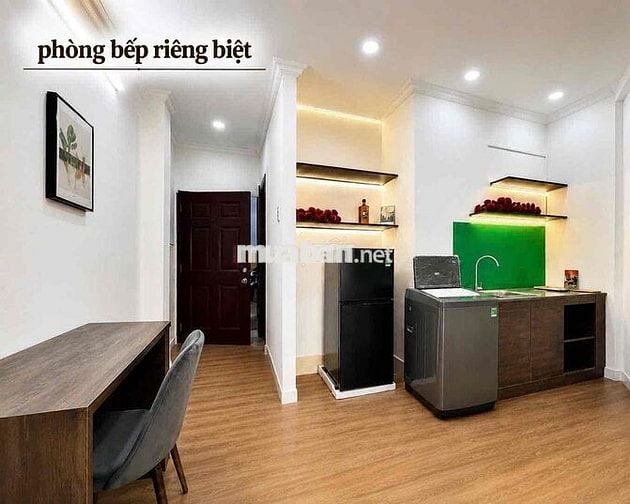 Cho thuê CH 1 phòng ngủ ngay công viên Gia Định