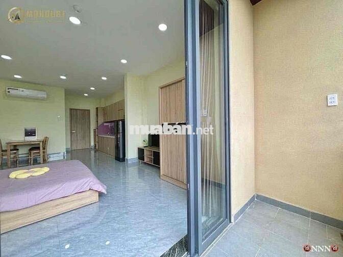 STUDIO BAN CÔNG - NGAY NGÃ TƯ BẢY HIỀN - FULL NỘI THẤT