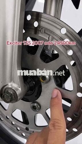 Yamaha Exciter 135 2007 Bạc 24500km