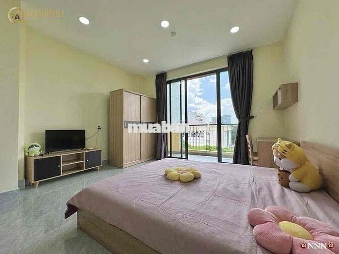 STUDIO BAN CÔNG - NGAY NGÃ TƯ BẢY HIỀN - FULL NỘI THẤT