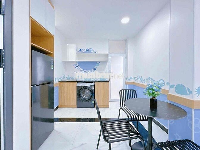 CHO THUÊ CHDV 2PN - 1Pk - 1p làm việc FULL NỘI THẤT NGAY NGUYỄN XÍ