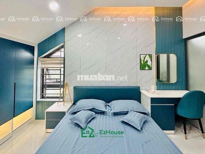 Căn hộ dịch vụ full nội thất - Tách bếp - Decor đẹp, An ninh