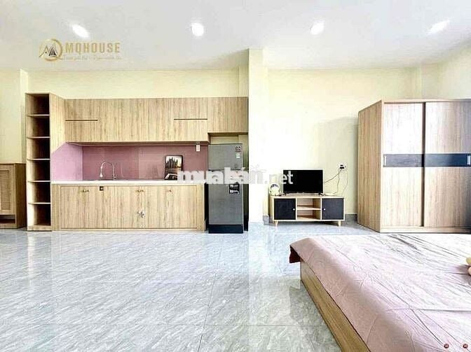 STUDIO BAN CÔNG - NGAY NGÃ TƯ BẢY HIỀN - FULL NỘI THẤT