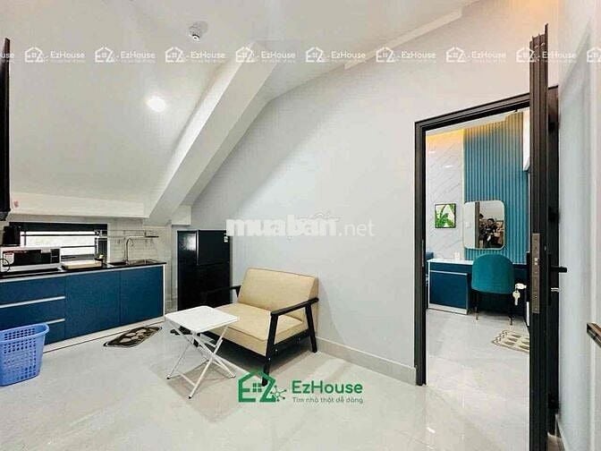 Căn hộ dịch vụ full nội thất - Tách bếp - Decor đẹp, An ninh