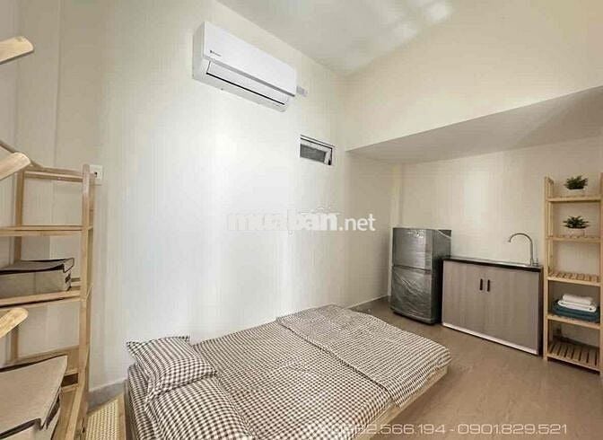 Studio Phú Nhuận hẻm oto, Q1-Bình Thạnh- Sân Bay 5’