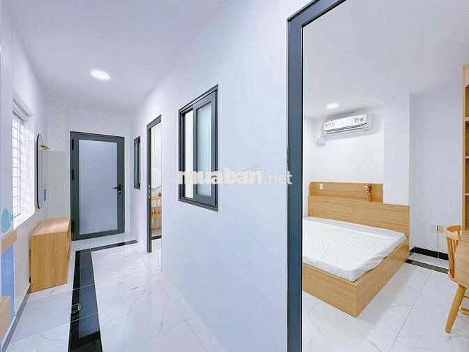 CHO THUÊ CHDV 2PN - 1Pk - 1p làm việc FULL NỘI THẤT NGAY NGUYỄN XÍ
