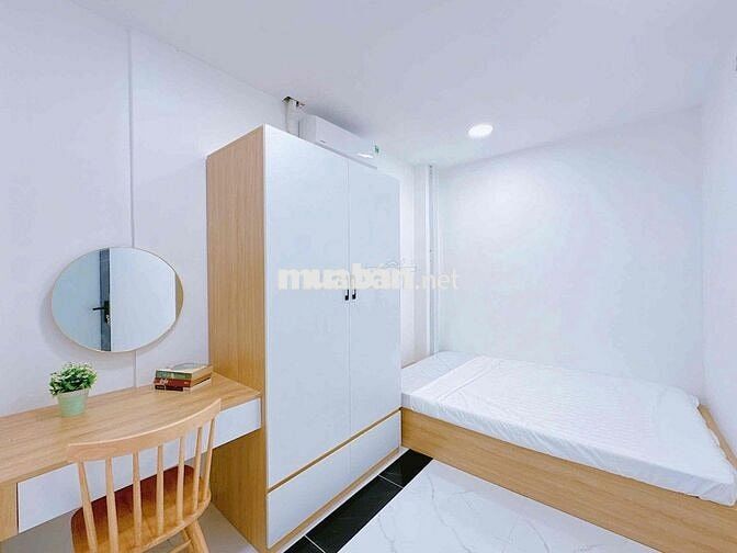 CHO THUÊ CHDV 2PN - 1Pk - 1p làm việc FULL NỘI THẤT NGAY NGUYỄN XÍ