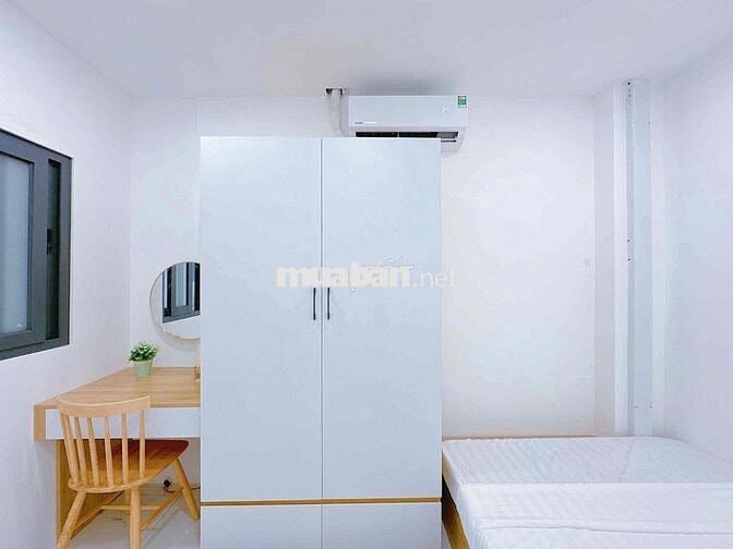 CHO THUÊ CHDV 2PN - 1Pk - 1p làm việc FULL NỘI THẤT NGAY NGUYỄN XÍ