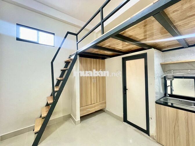 Căn Hộ Gác Lửng Full Nội Thất Thang Máy Gần Công Viên Làng Hoa Gò Vấp