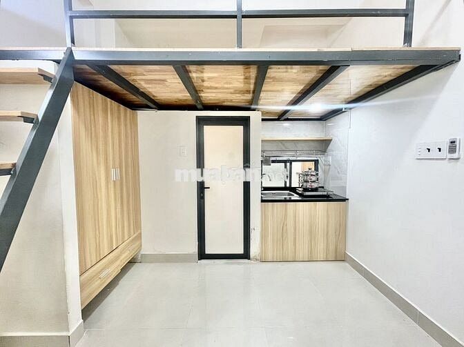 Căn Hộ Gác Lửng Full Nội Thất Thang Máy Gần Công Viên Làng Hoa Gò Vấp