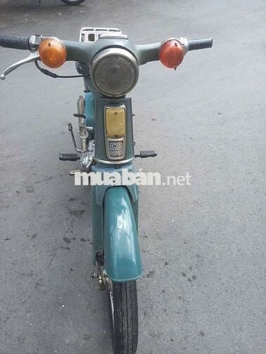 Honda Cub 50 Xanh Trắng