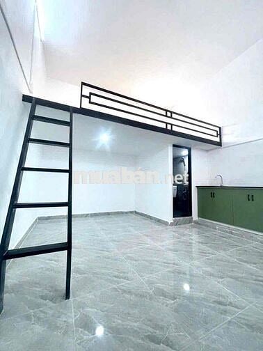 Mới 100% phòng có gác ban công ngay Lê Văn Duyệt gần chợ Bà Chiểu,Q1