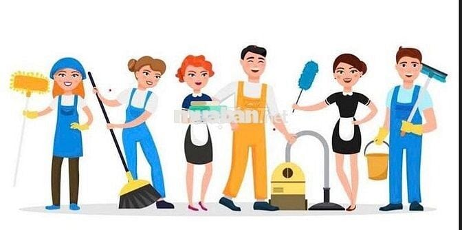 (TRUNG CHÁNH)TUYỂN TẠP VỤ LƯƠNG 7TR5/THÁNG, BAO ĂN
