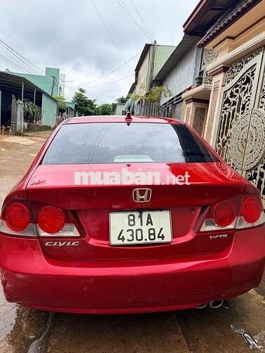 Honda Civic AT 1.8 2006 Đỏ Tự động
