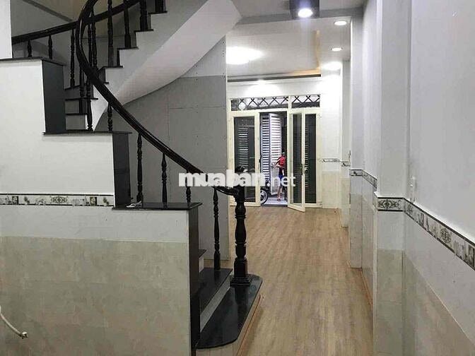 nhà 4 x 14, đúc 2 lầu , hẻm 4m 1/ phạm văn chiêu , p9