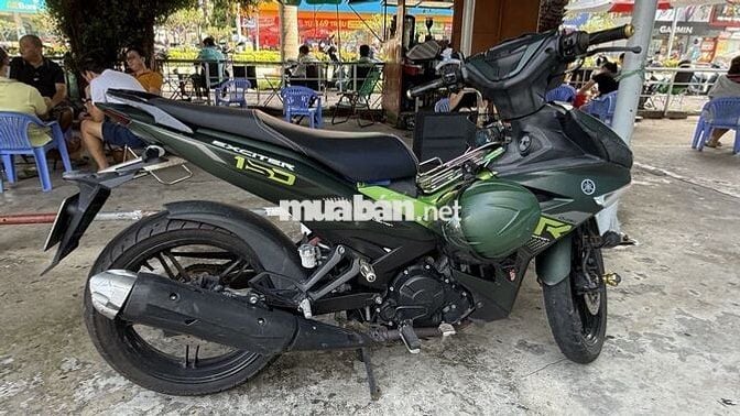 Yamaha Exciter 150 2021 Doxou Xanh rêu 22.000 km