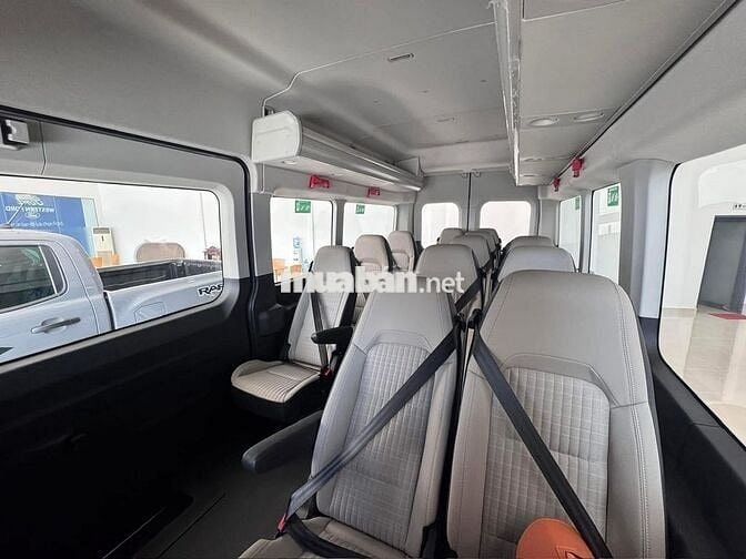 Ford Transit Premium 2025 Trắng 18 chỗ