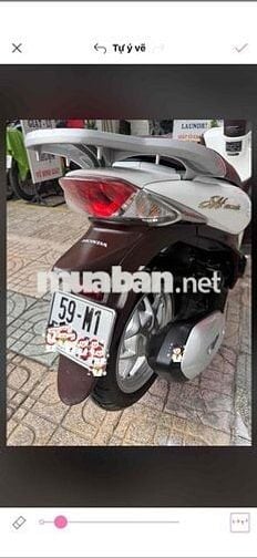 Honda SH Mode 2013 Trắng, Nâu