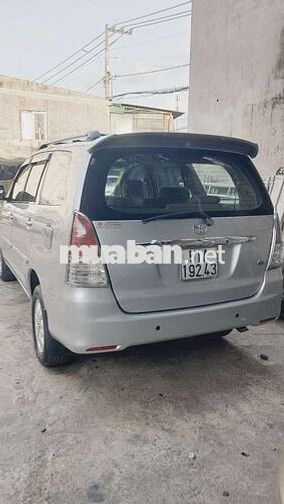 Toyota Innova G 2009 Số sàn Bạc