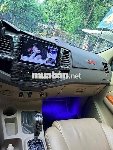Toyota Fortuner 2009 Số tự động Bạc