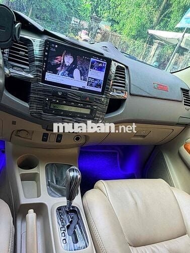 Toyota Fortuner 2009 Số tự động Bạc