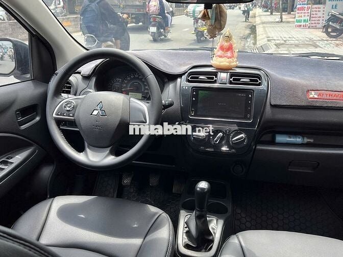 Mitsubishi Attrage MT 2022 màu trắng nk Thái Lan