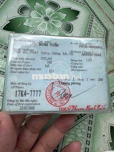 Dylan 17-7777 đại đồng băc ninh