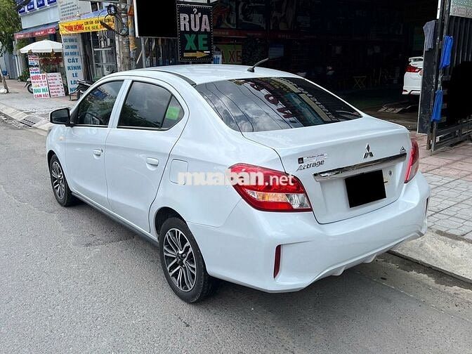 Mitsubishi Attrage MT 2022 màu trắng nk Thái Lan