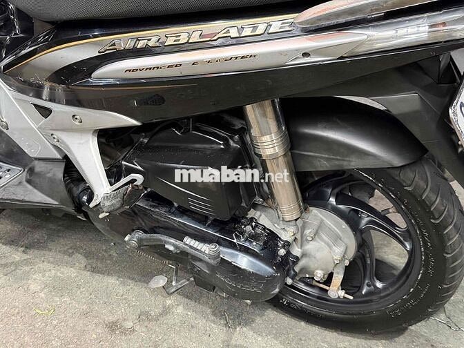 Honda Air Blade 110 Fi Đen bạc Việt Nam