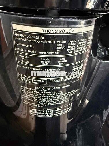 Honda SH 150i VN ABS 2018 Đen