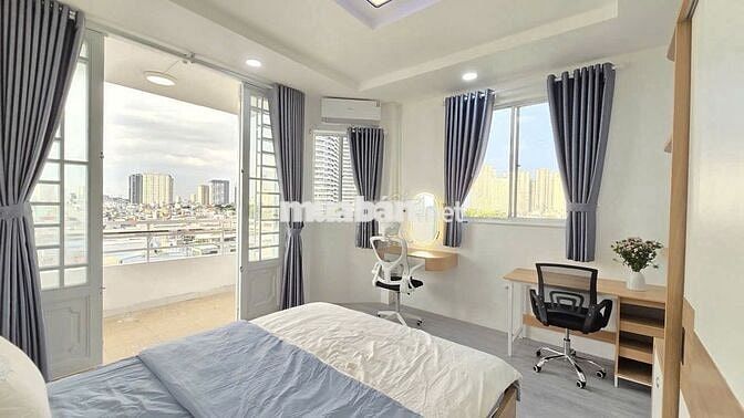 Studio Cao Cấp Full Nội Thất Có Ban Công – Ngô Tất Tố – Gần Quận 1
