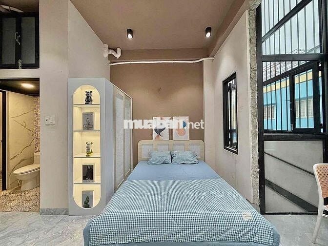 STUDIO BAN CÔNG - CỬA SỔ LỚN - MÁY GIẶT RIÊNG NGAY AEON MALL TÂN PHÚ