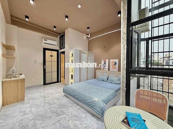 STUDIO BAN CÔNG - CỬA SỔ LỚN - MÁY GIẶT RIÊNG NGAY AEON MALL TÂN PHÚ
