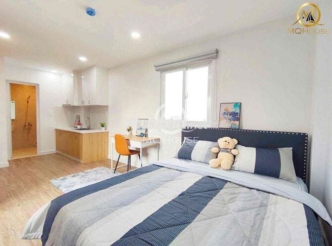 STUDIO FULL NỘI THẤT CỬA KÍNH LỚN NGAY KHU SÂN BAY - TÂN BÌNH