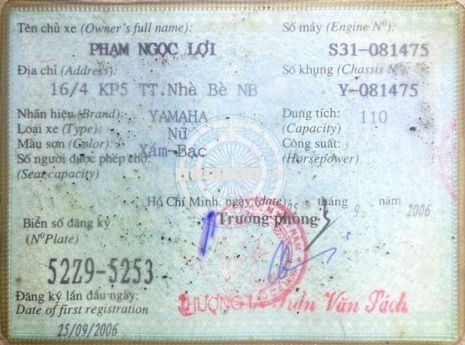 Yamaha Sirius 2006 Xám bạc 110cc