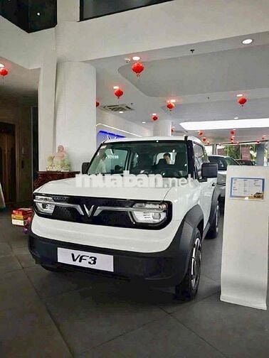 Xe điện VinFast VF3 Trắng Mới