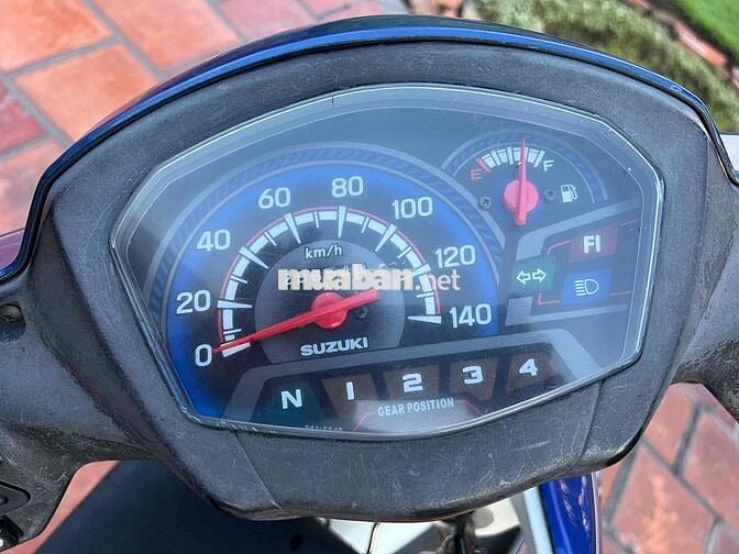 Suzuki Viva 113 FI 2014 Xanh-Trắng 29.654 km