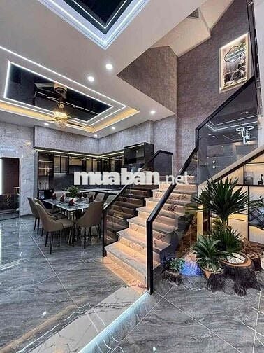 nhà phố hoàn công nội thất siêu hiện đại