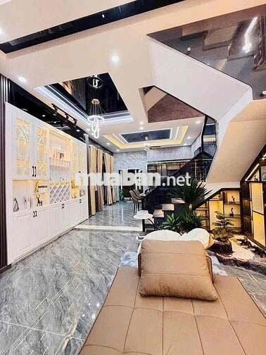 nhà phố hoàn công nội thất siêu hiện đại
