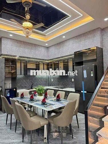 nhà phố hoàn công nội thất siêu hiện đại