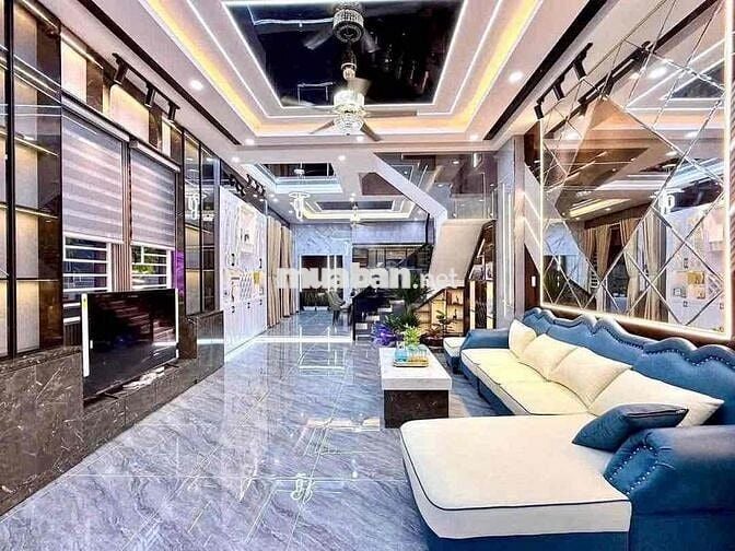 nhà phố hoàn công nội thất siêu hiện đại